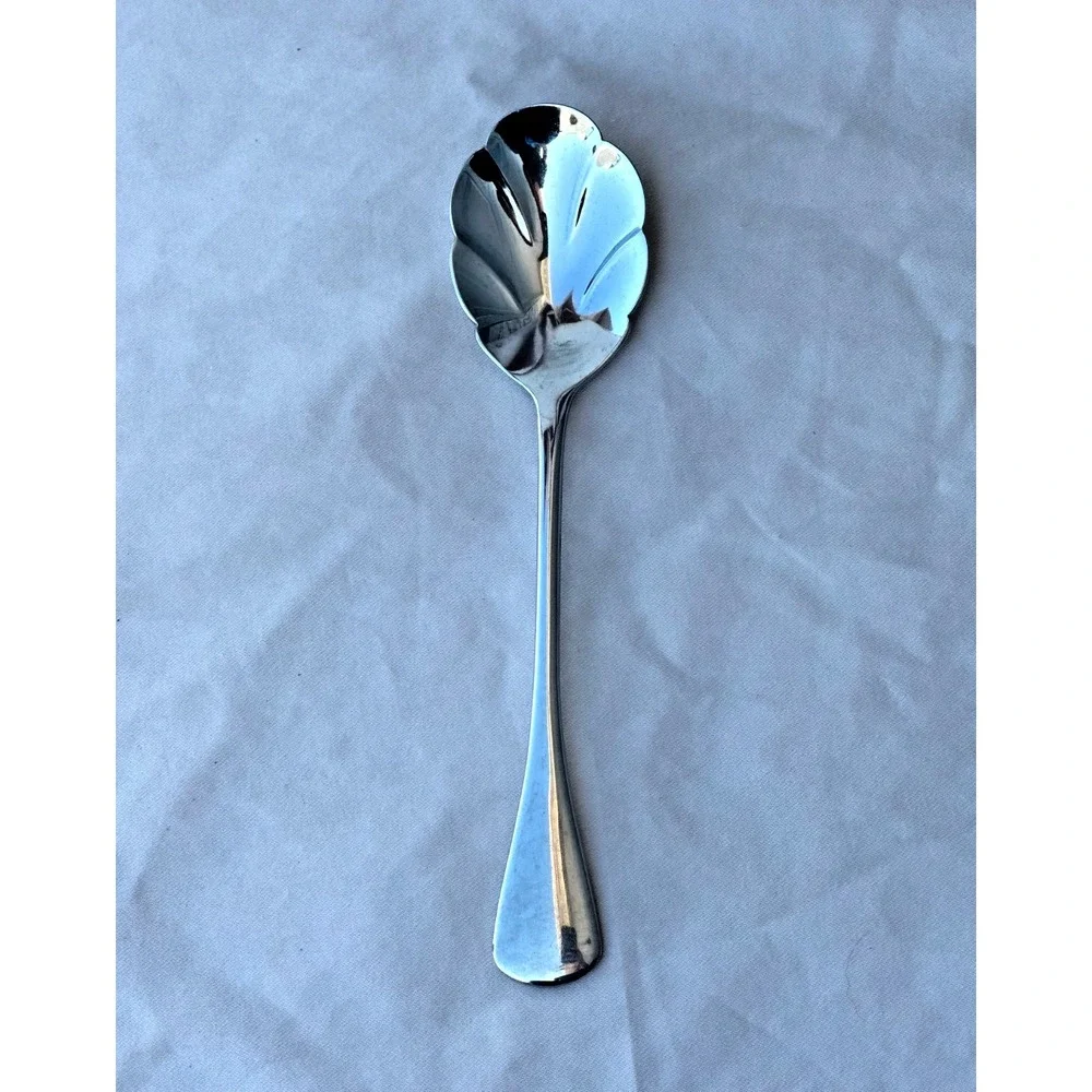 Stainless by Oneida-Cabana sugar spoon and butter knife 6